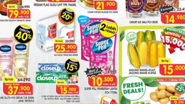 Promo Superindo Selasa, 7 Oktober 2025. (superindo)